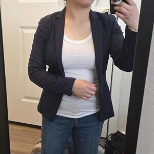 H&M Women's Navy Jacket